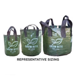 XHD Woven Plastic Plant Bag With 4 Handles, 1000L
