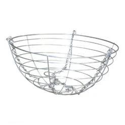 WELDED Wire Hanging Basket With Chain Hanger