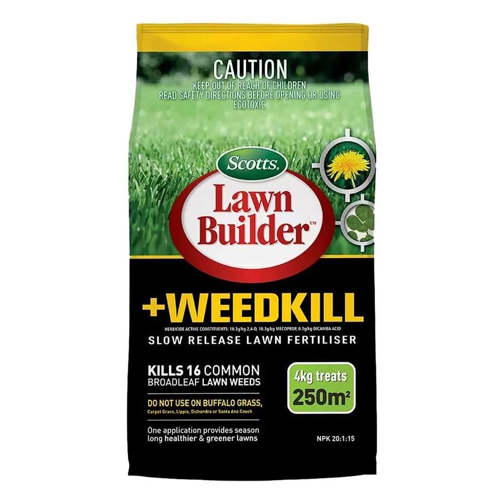 Lawn Builder + Weedkill Slow Release Lawn Fertiliser - Image 2