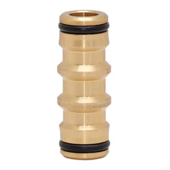 12mm Brass 2-End Coupler