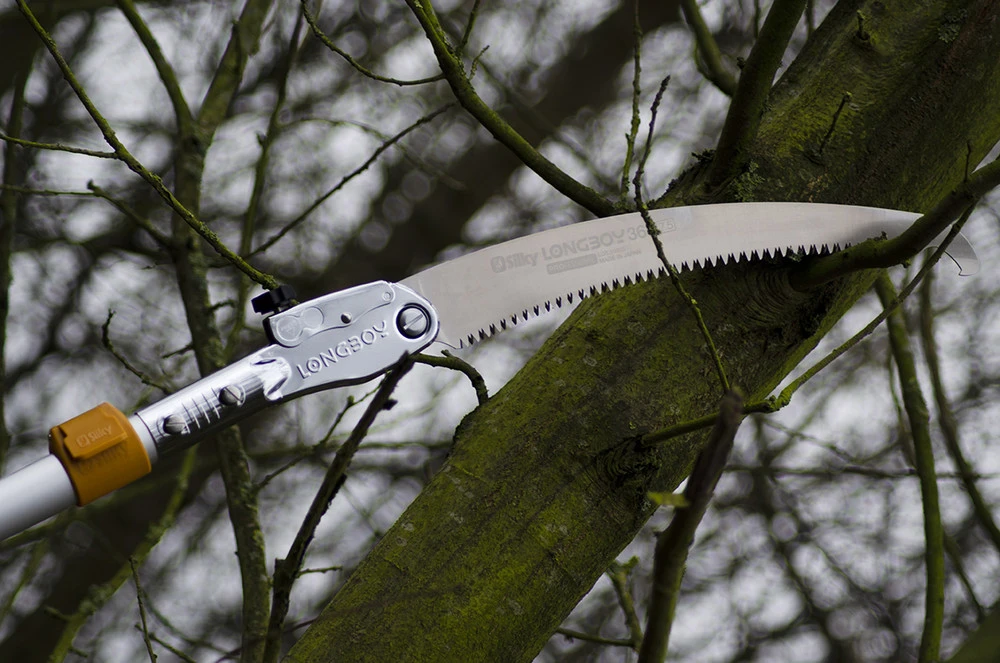 Silky 3.6m Longboy Folding Pole Saw - Extendable - Image 2